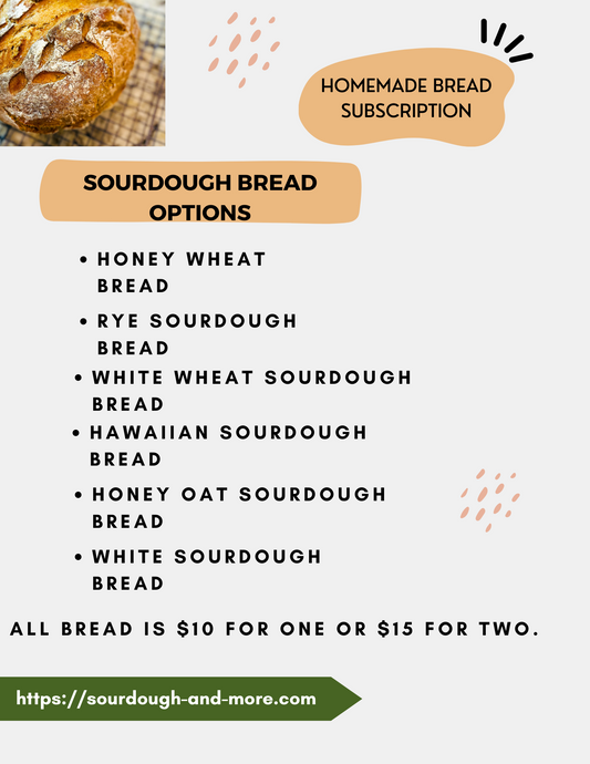 Sourdough Bread Subscription